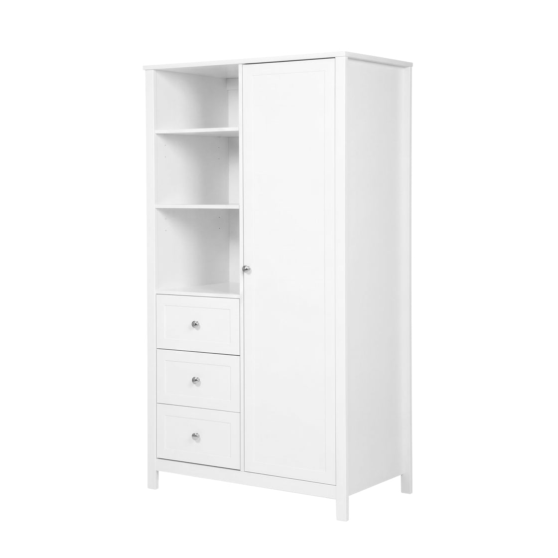 Bebe & Beyond Wanderer 3 Piece Room Set White
