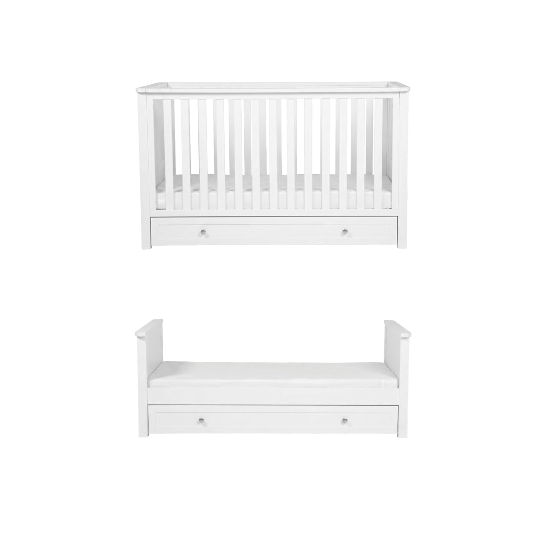 Bebe & Beyond Wanderer 3 Piece Room Set White