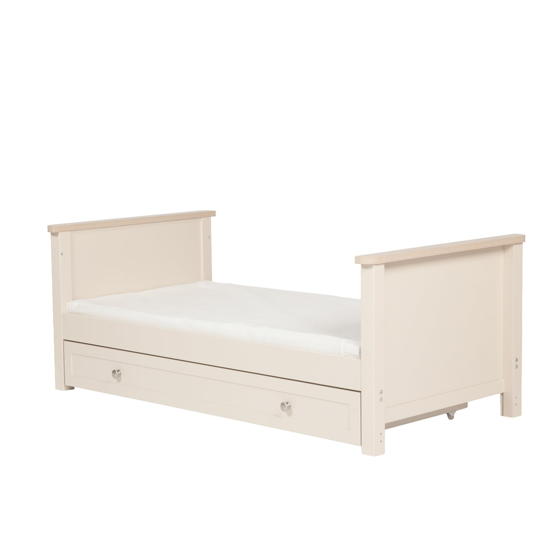 Bebe & Beyond Wanderer Cot Bed Cashmere and Oak