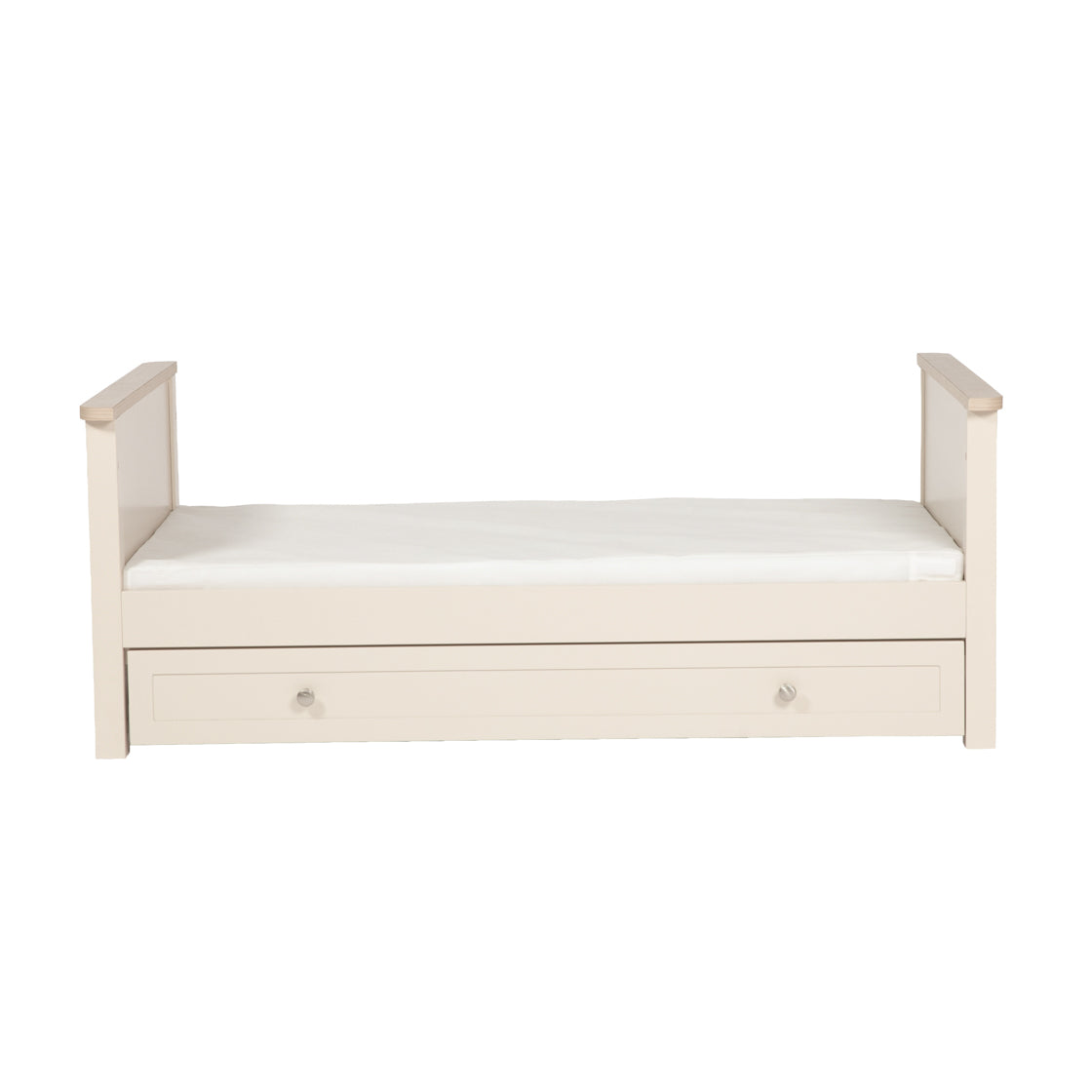 Bebe & Beyond Wanderer Cot Bed Cashmere and Oak