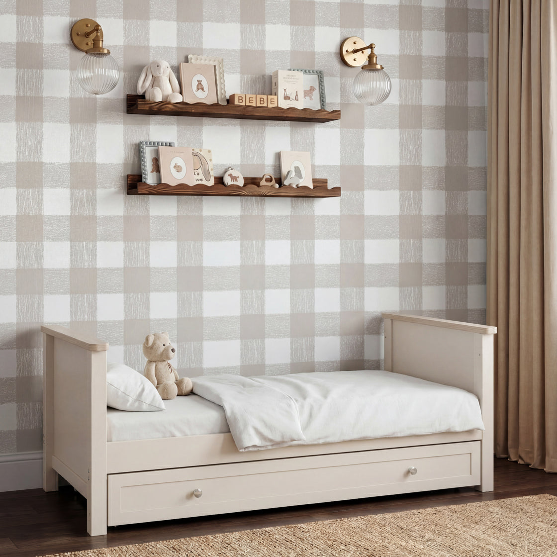 Bebe & Beyond Wanderer Cot Bed Cashmere and Oak