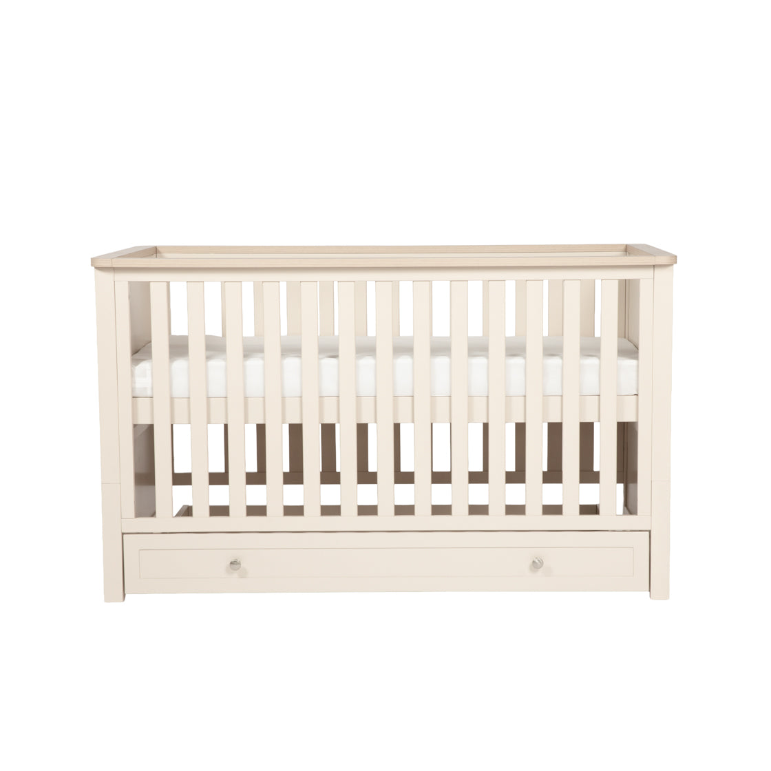 Bebe & Beyond Wanderer Cot Bed Cashmere and Oak
