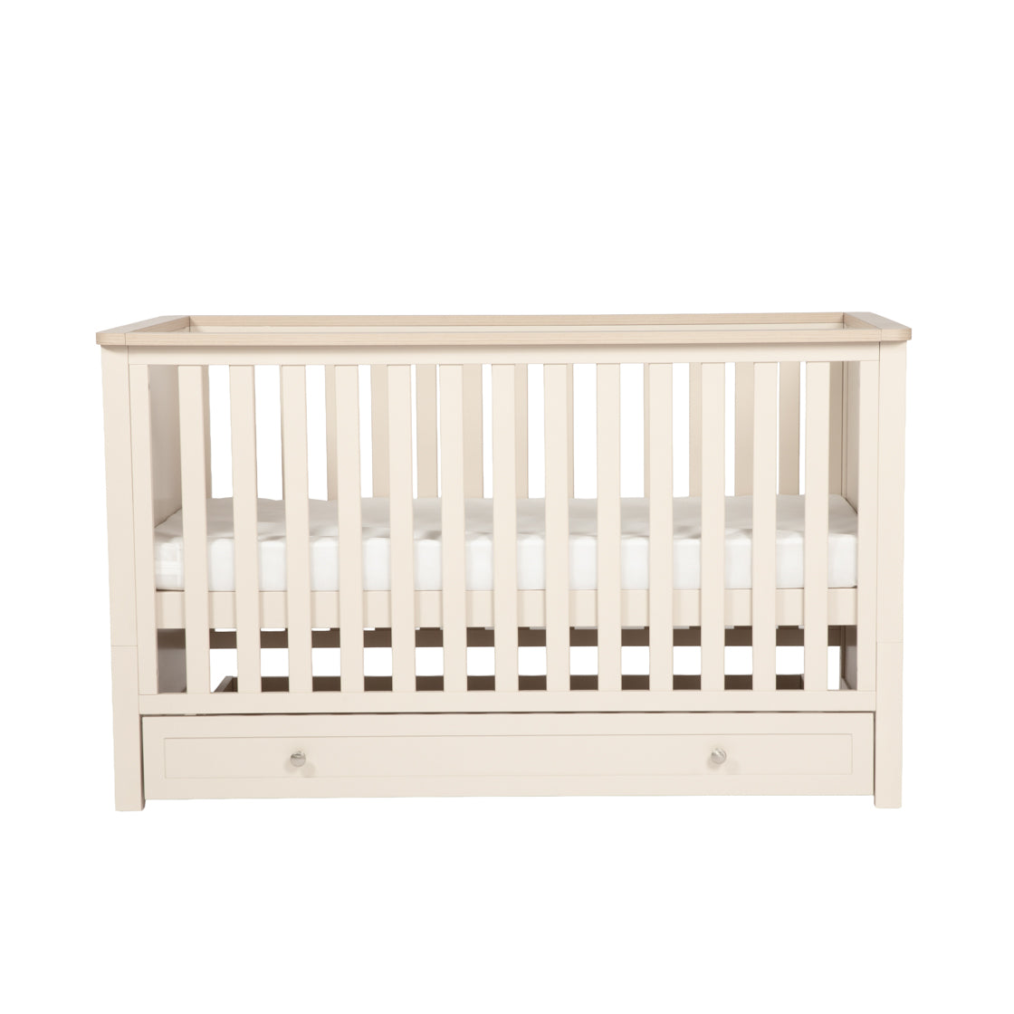 Bebe & Beyond Wanderer Cot Bed Cashmere and Oak