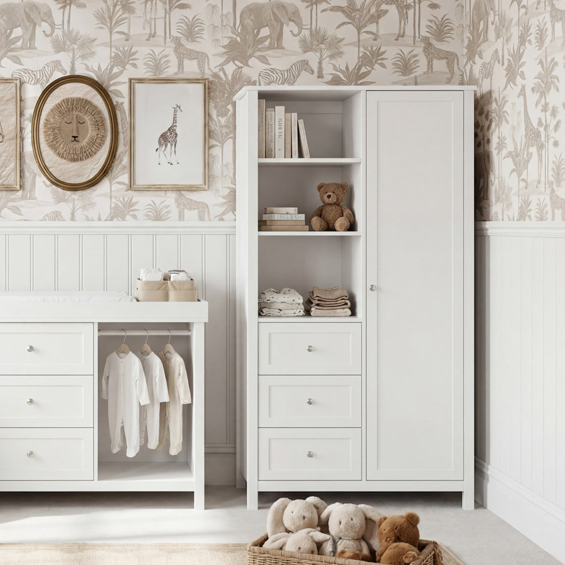Bebe & Beyond Wanderer Wardrobe White