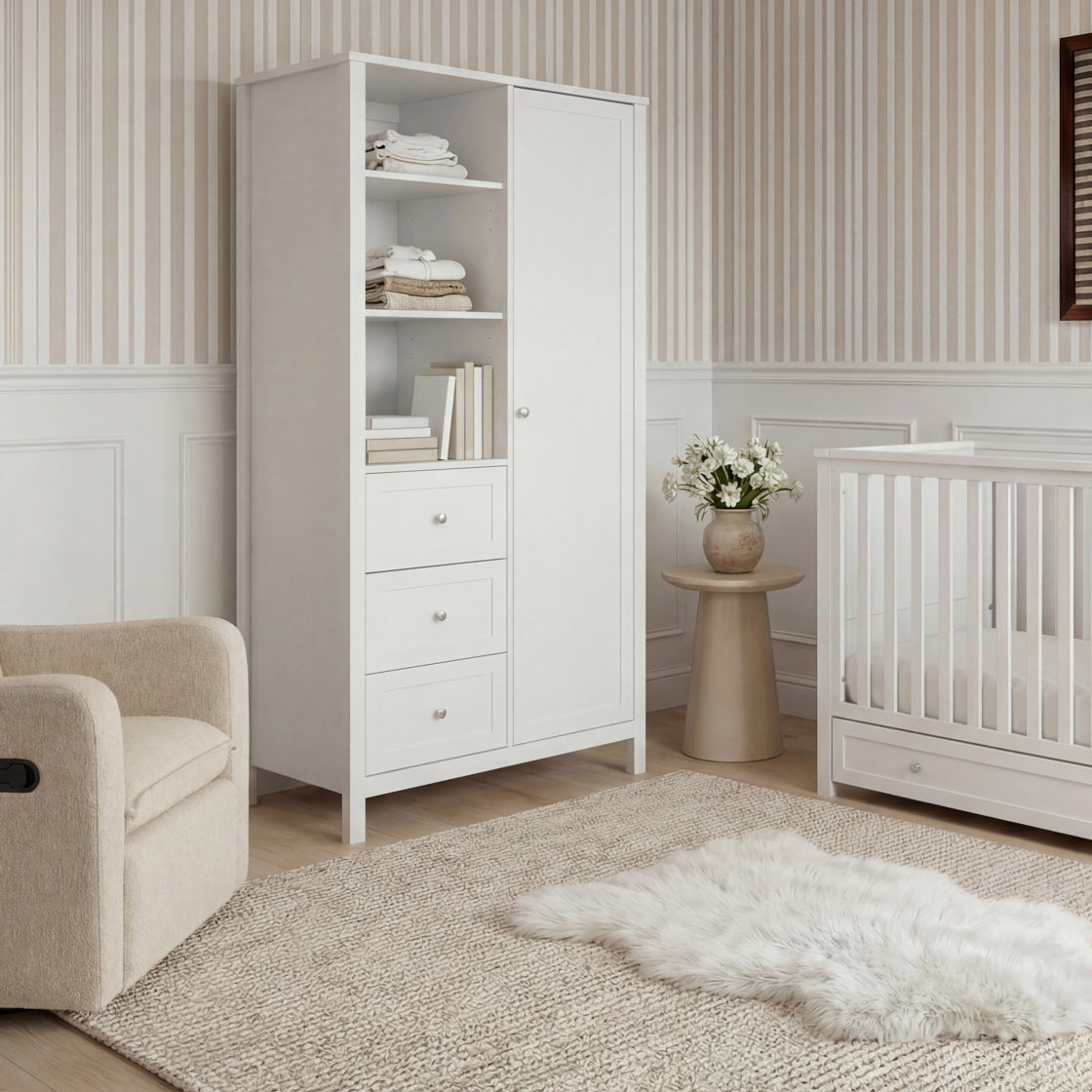 Bebe & Beyond Wanderer Wardrobe White