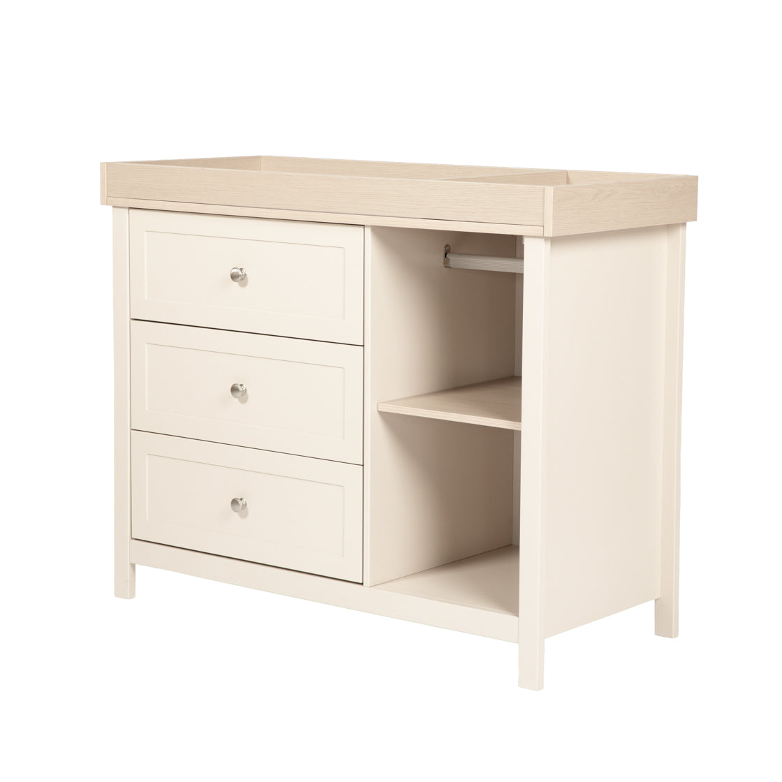Bebe & Beyond Wanderer Wide Changing Unit Cashmere and Oak