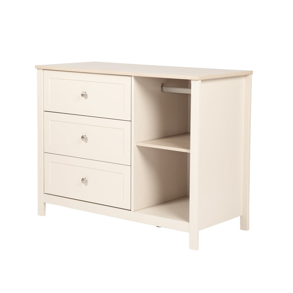 Bebe & Beyond Wanderer Wide Changing Unit Cashmere and Oak