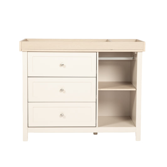 Bebe & Beyond Wanderer Wide Changing Unit Cashmere and Oak
