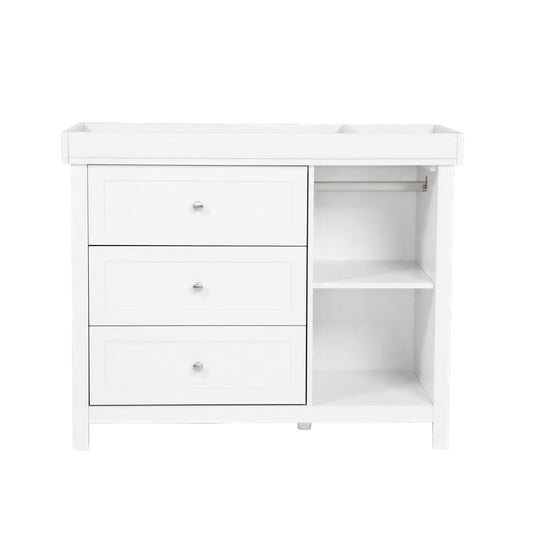 Bebe & Beyond Wanderer Wide Changing Unit White