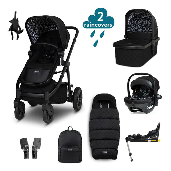 Cosatto Wow 3 Everything Bundle Silhouette