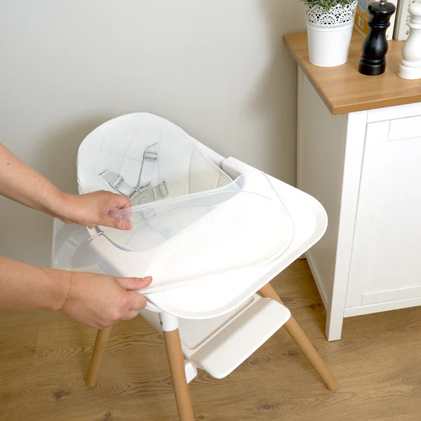 Clair-de-lune 6 in 1 High Chair White/Natural