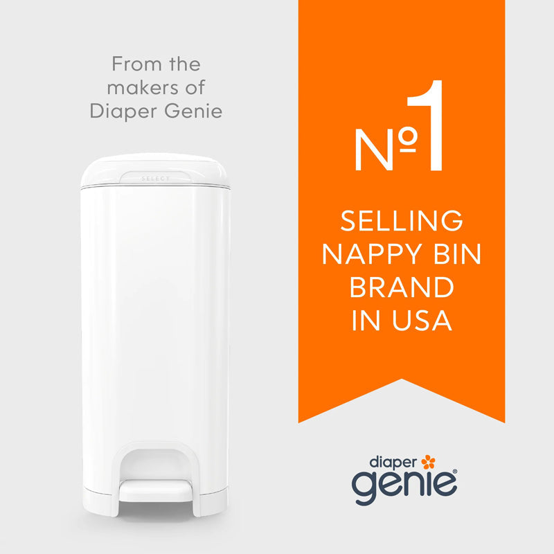 Angelcare Classic XL Nappy Bin Starter With 4 Pk Refills