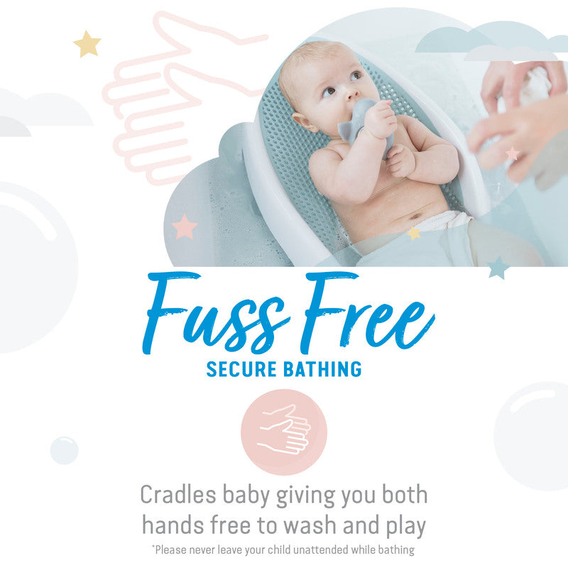 Angelcare Soft-Touch Bath Support Aqua