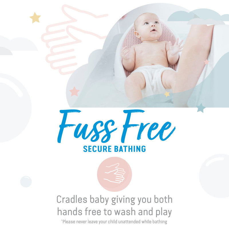 Angelcare Soft-Touch Bath Support Pink