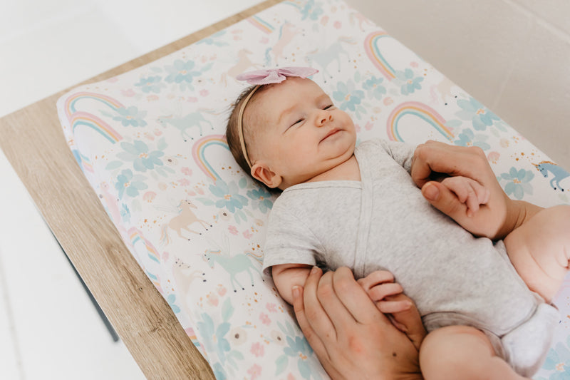 Copper Pearl Nappy Changing Pad COVER Whimsy