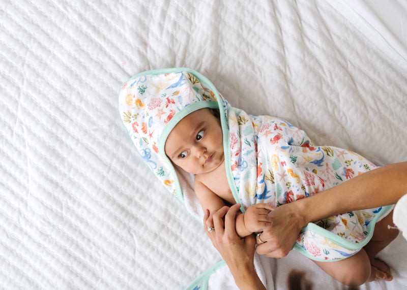 Copper Pearl Premium Knit Hooded Towel Nautical