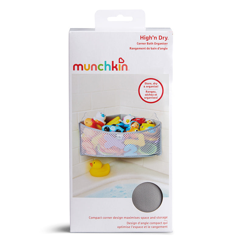 Munchkin High N Dry Corner Bath Organizer