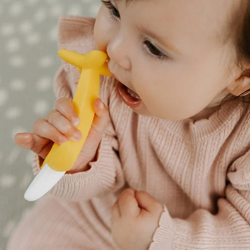 Nuby Banana Shaped Silicone Teether