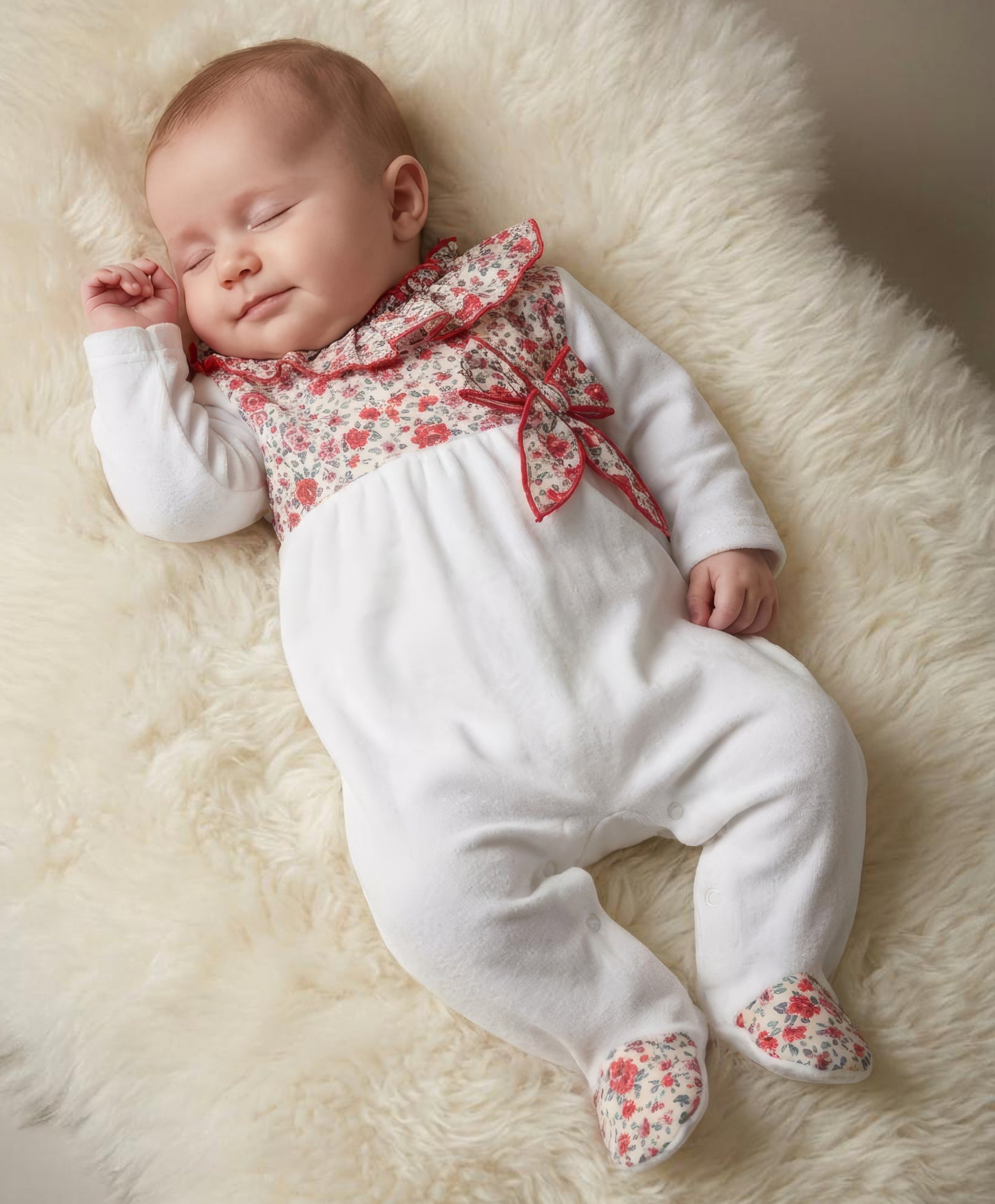 Pex Winter Rose Sleepsuit