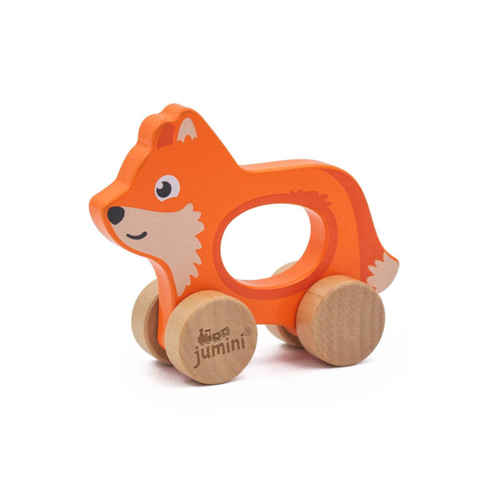Jumini Push Along Friends Fox