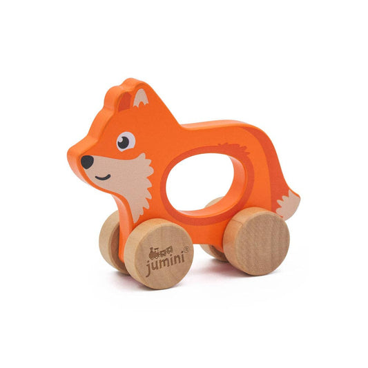 Jumini Push Along Friends Fox