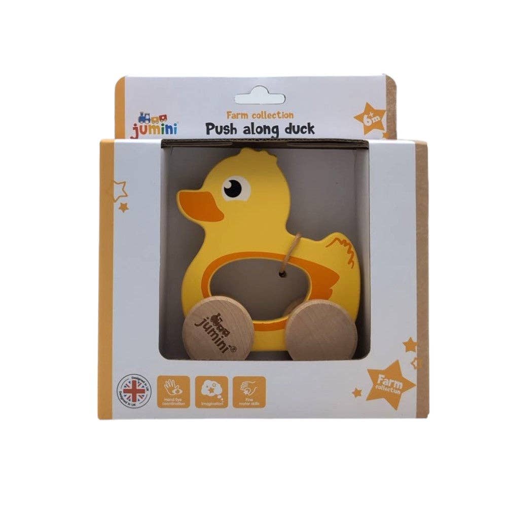 Jumini Push Along Friends Duck