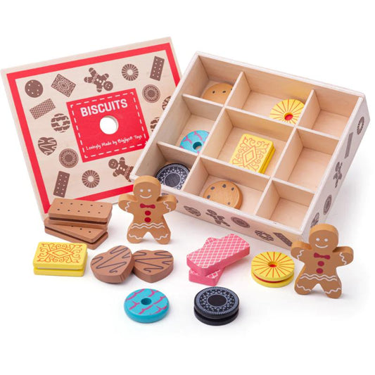 Bigjigs Wooden Biscuit Box