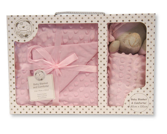 Snuggle Baby Baby Bubble Wrap with Comforter in Box 3 Colours