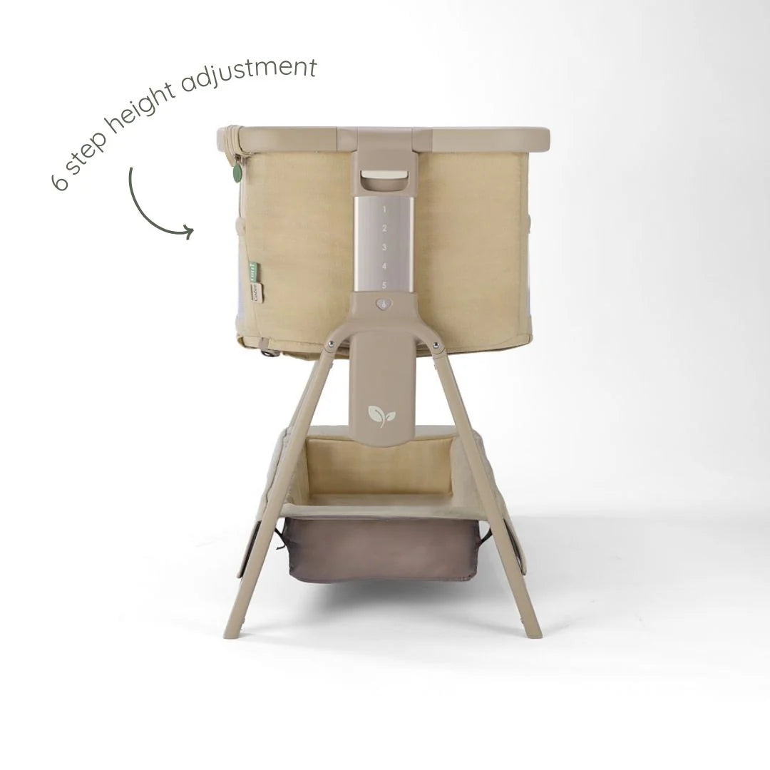 Tutti Bambini CoZee Zen Bedside Crib Sand