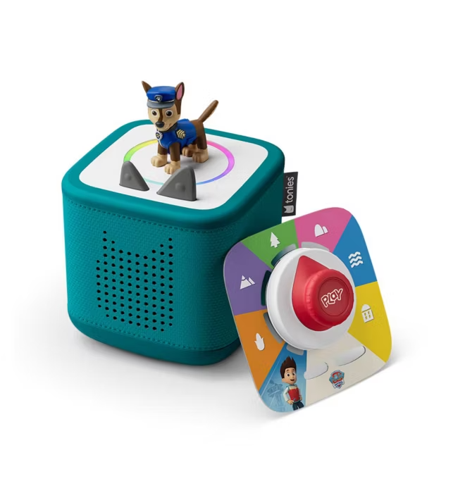 Tonies Tropical Teal Toniebox 2 Play Set with PAW Patrol Chase Tonie