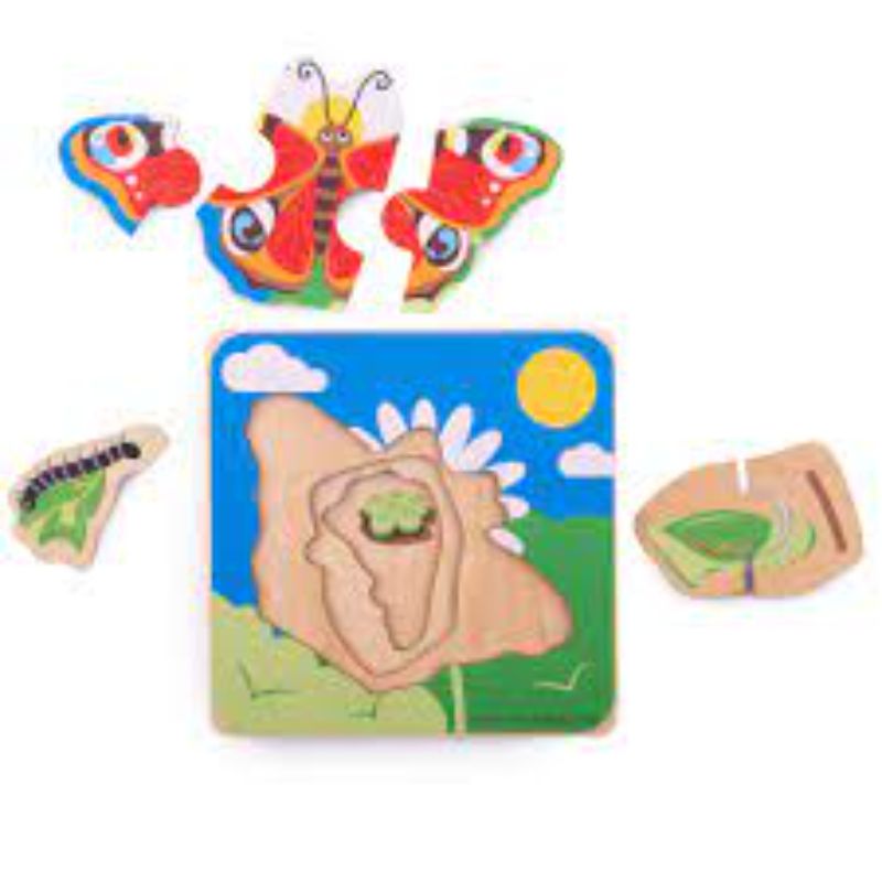 Bigjigs Butterfly Lifecycle Puzzle