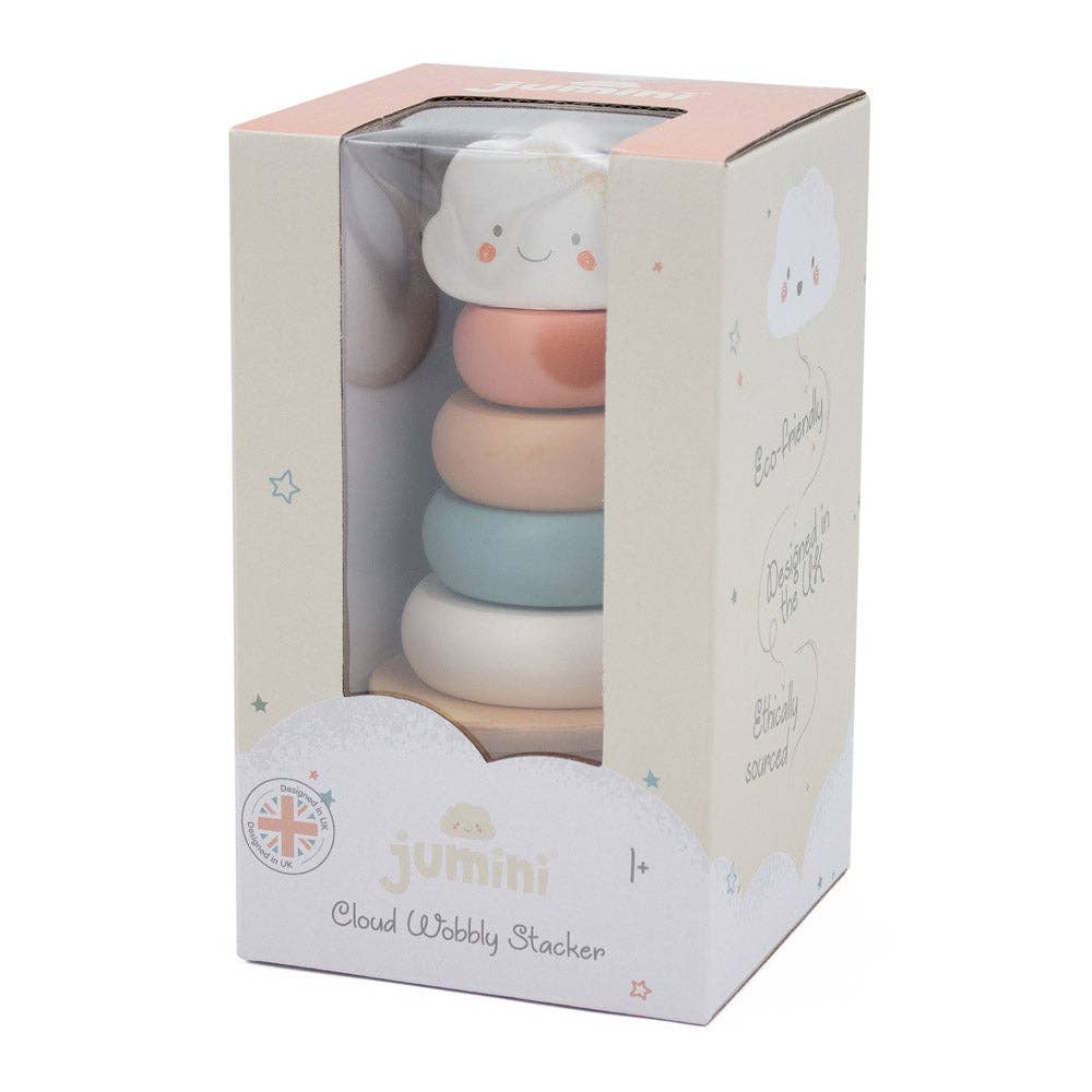 Jumini Cloud Wobbly Stacking Tower