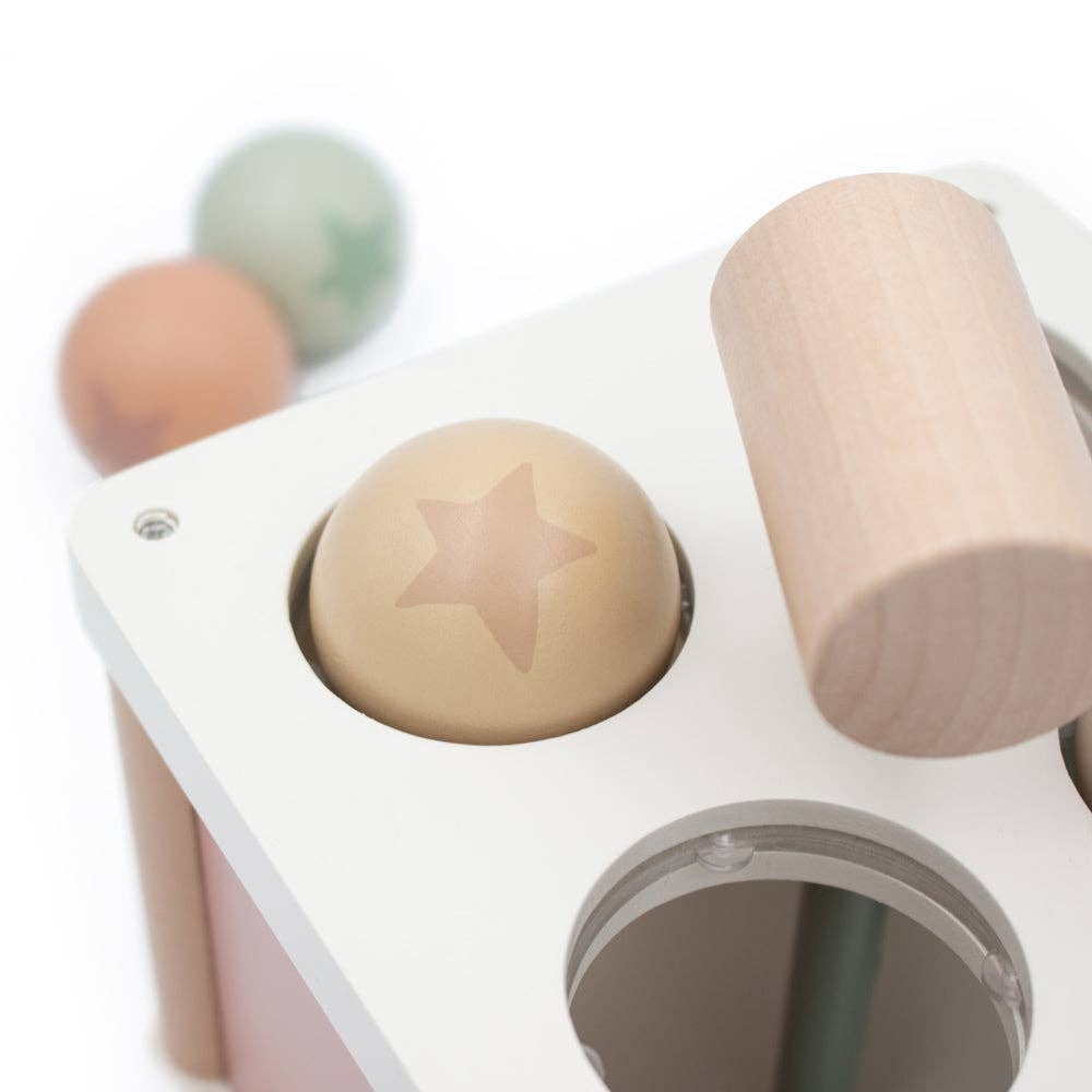 Jumini Wooden Pounding Box - Montessori Hammering Toy