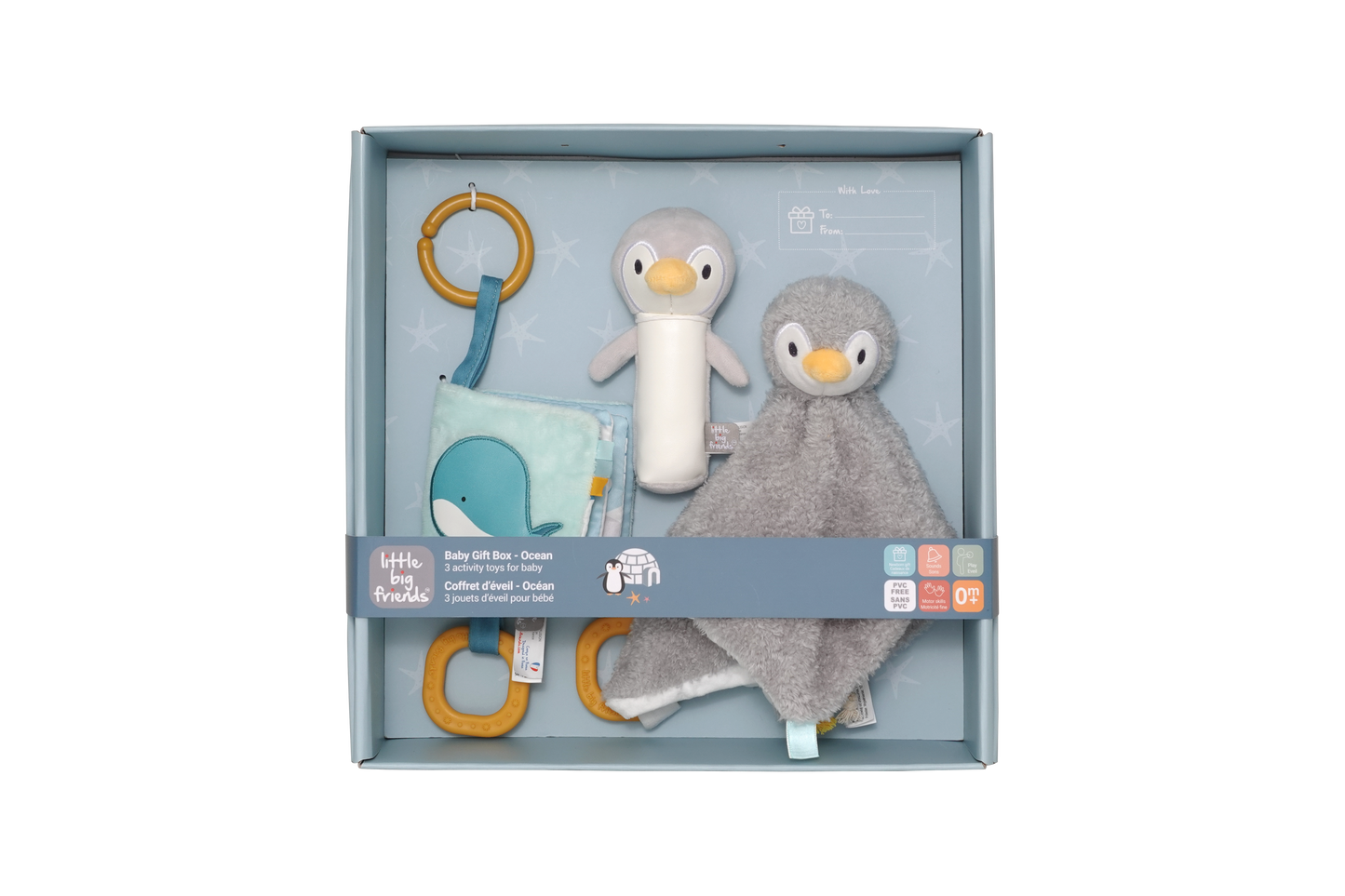 Little Big Friends Baby Gift Box - Ocean