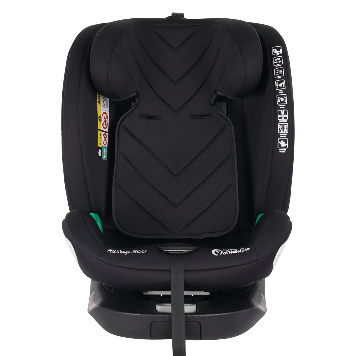 For Your Little One AllStage 360 0/1/2/3 ISOFIX I-Size Car Seat - Midnight Black (Birth-12 Years)