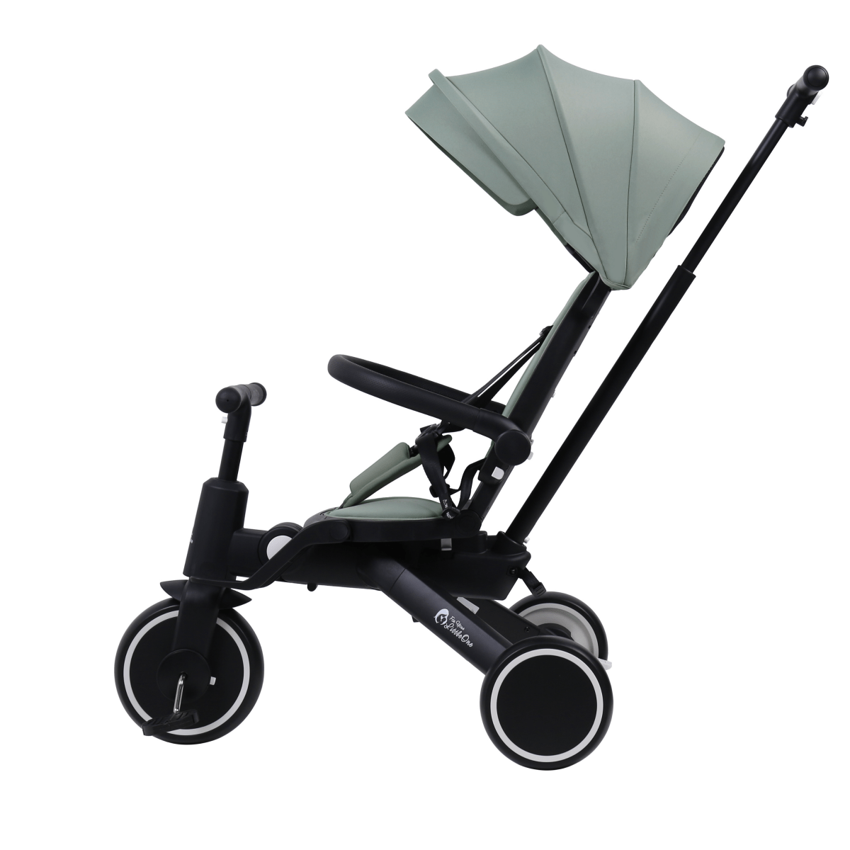 Foryourlittleone Xplor 6 in 1 Foldable Trike - Green (10m-4y)