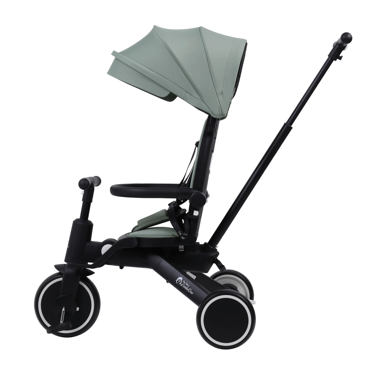 Foryourlittleone Xplor 6 in 1 Foldable Trike - Green (10m-4y)