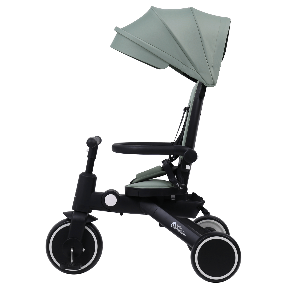 Foryourlittleone Xplor Plus 6 in 1 Foldable Trike - Green (10m-4y)