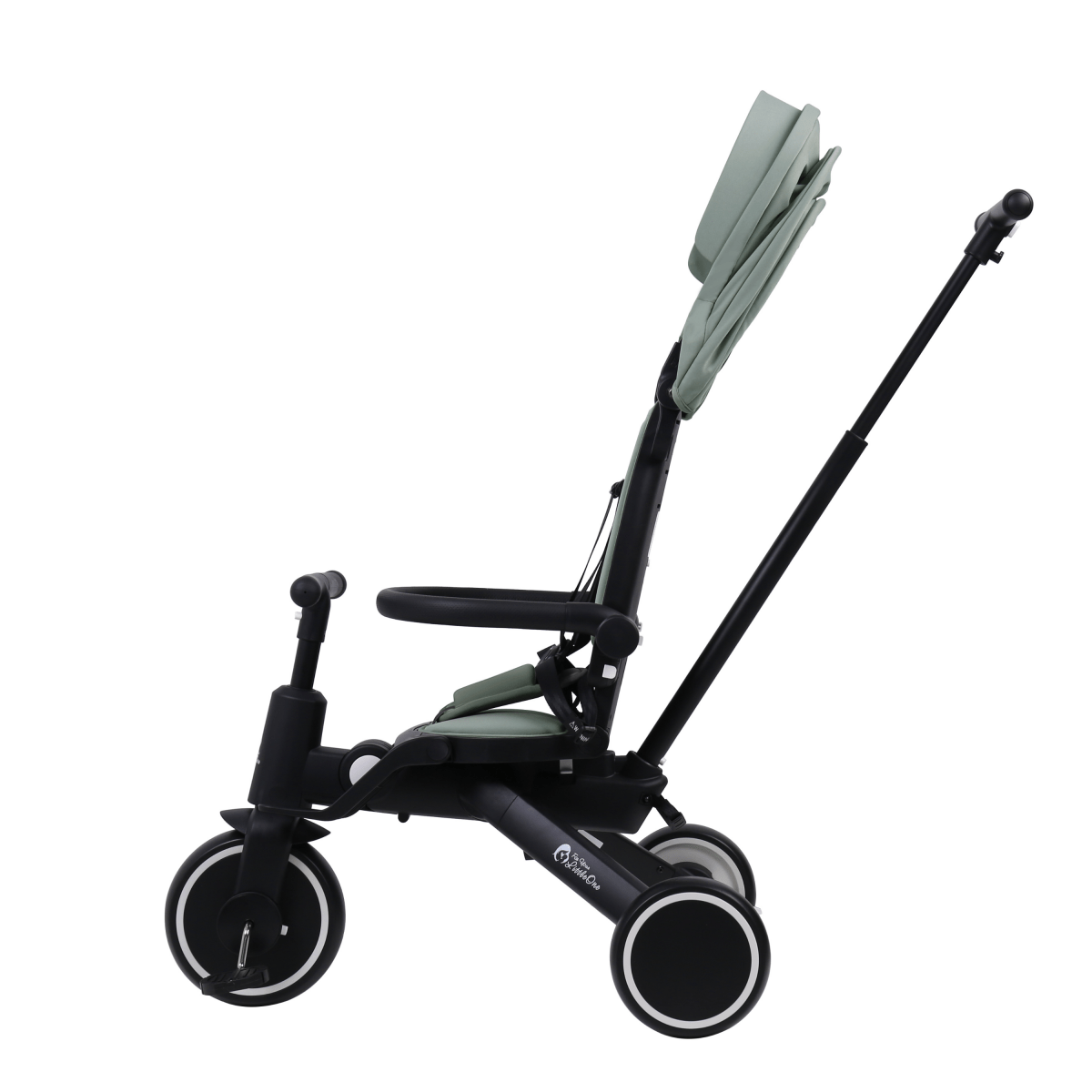 Foryourlittleone Xplor Plus 6 in 1 Foldable Trike - Green (10m-4y)
