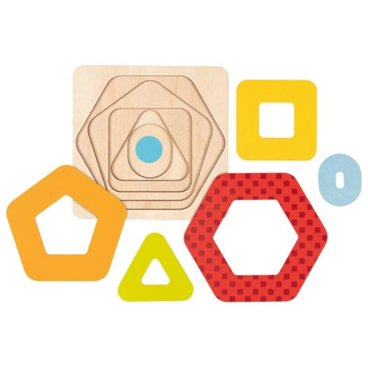 Goki Geometric Shape Layered Puzzle