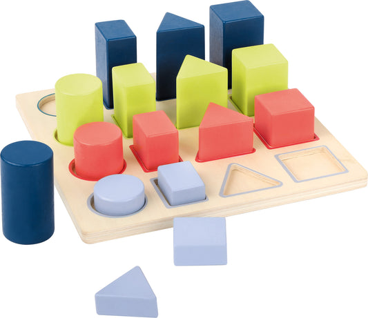 Small Foot Geometry Shape Fitting Puzzle