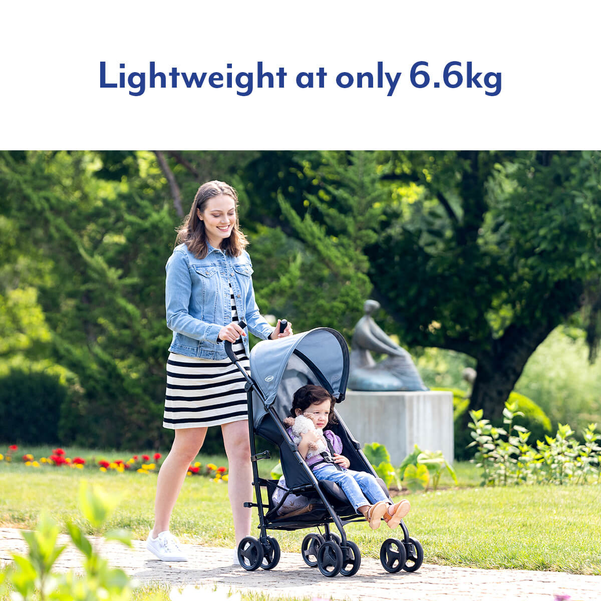 Graco Ezlite Stroller Dusty Rose