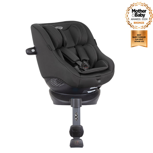 Graco Turn2Me Group 0+/1 i-Size R129 Spin Car Seat Midnight