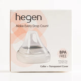 Hegen PCTO Collar and Transparent Cover White