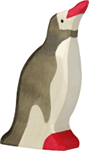 Holztiger Penguin, Head Raised