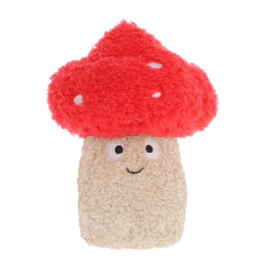 Keel Eco Snackies Food Mushroom Fluffy Plushie 12cm