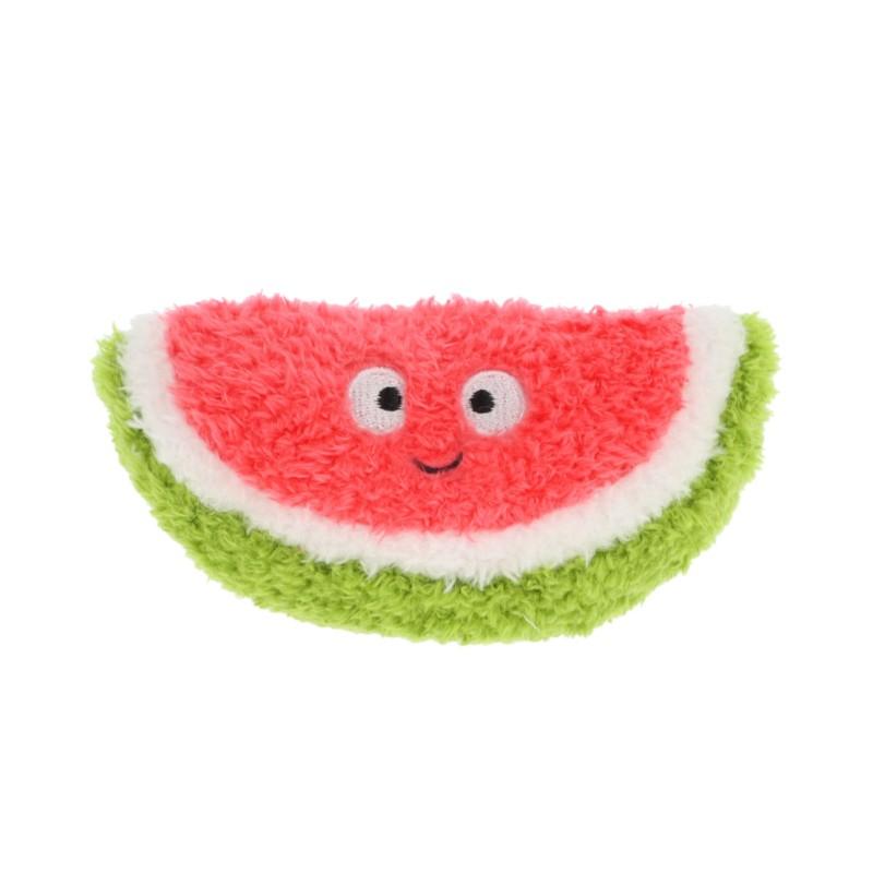 Keel Eco Snackies Food Watermelon Fluffy Plushie 12cm