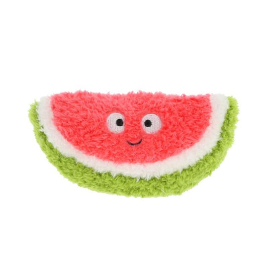 Keel Eco Snackies Food Watermelon Fluffy Plushie 12cm