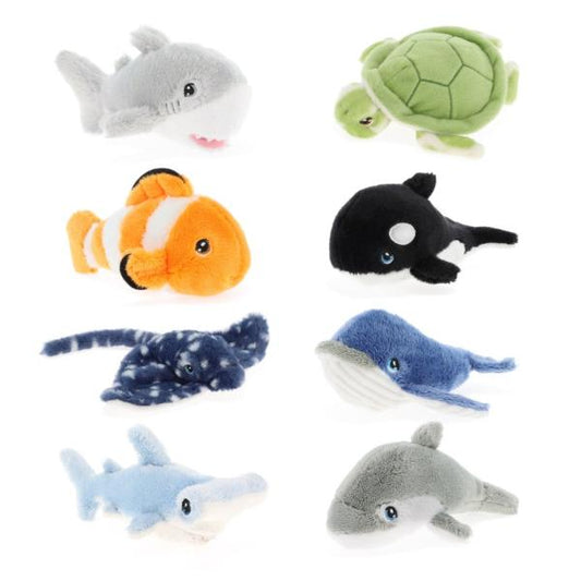 Keeleco Sea Life 12cm Plushie Toys