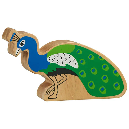 Lanka Kade Natural Blue & Green Peacock